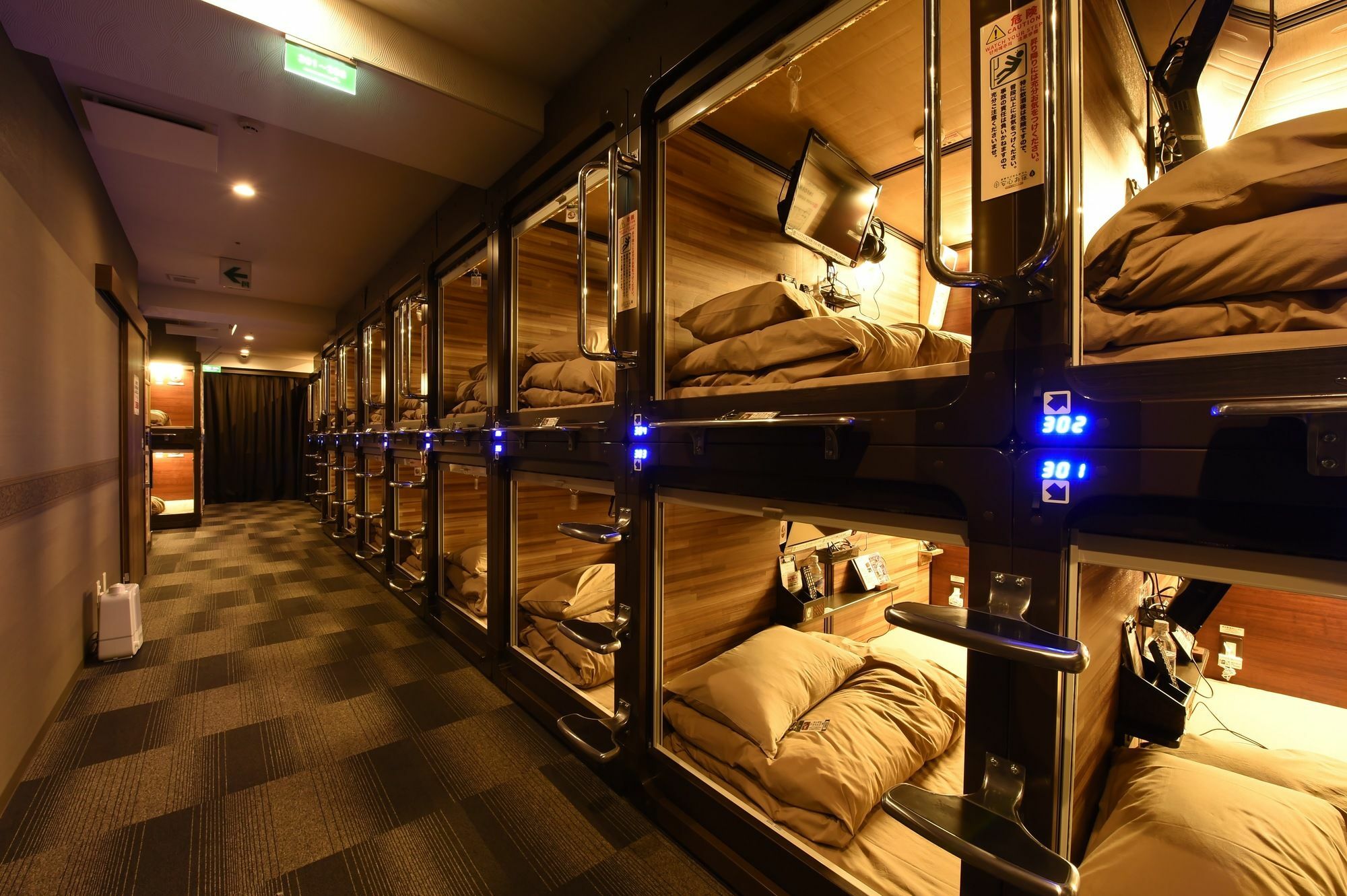 Hotel cápsula Anshin Oyado Woman Ginza Shiodome Tóquio